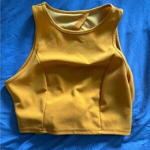 Yellow Crop Top